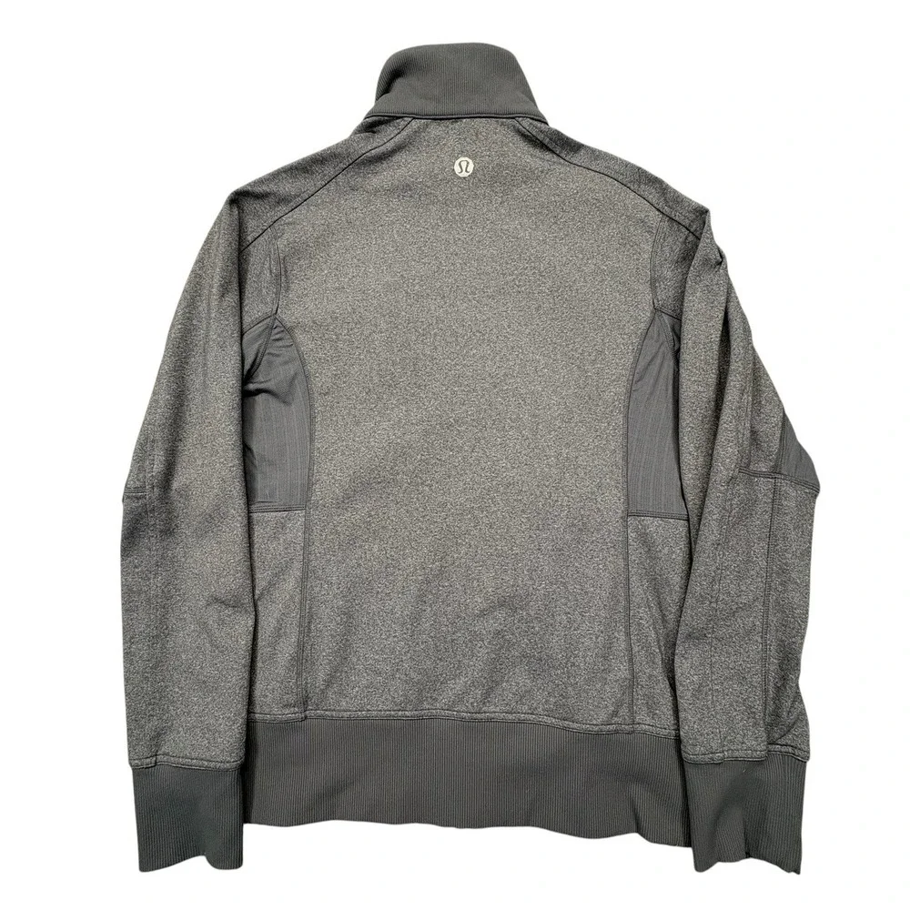 Lululemon Vent Tech Full Zip Jacket Mens‎ S Gray Softshell Magnetic Pocket